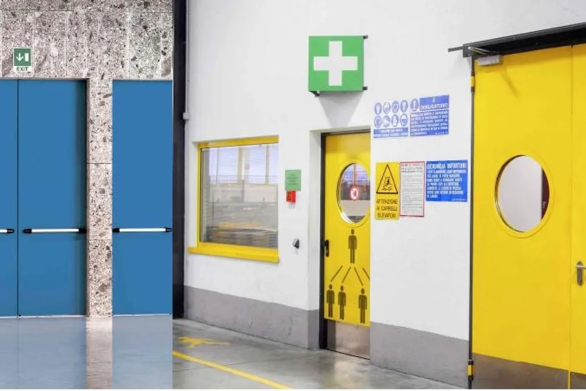 Porte tecniche e tagliafuoco