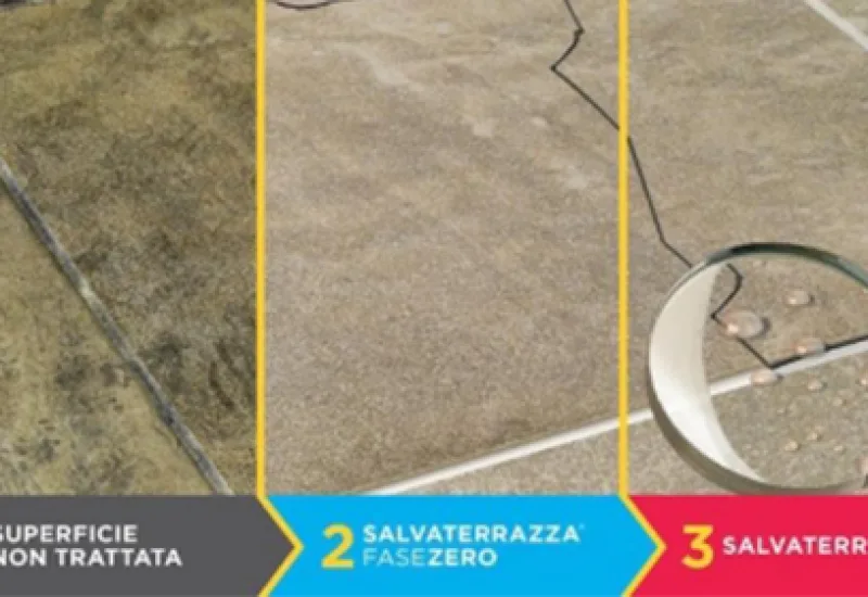 Il sistema salvaterrazba: protettivo, consolidante e antinfiltrazione